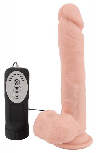 Pulserende En Vibrerende Dildo – 21 cm