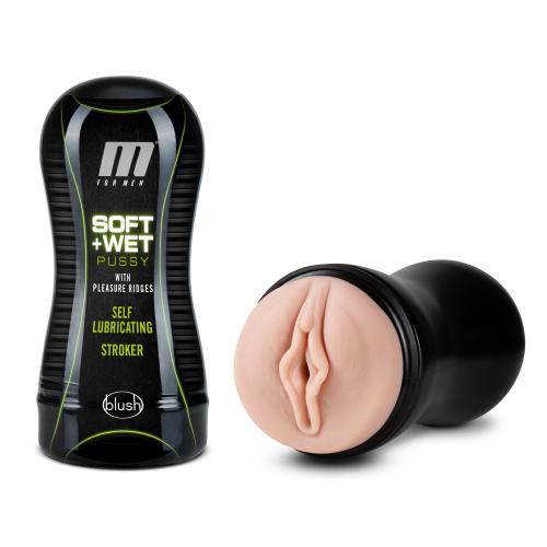 M for Men – Soft and Wet Masturbator Self Lubricating – Ribbels