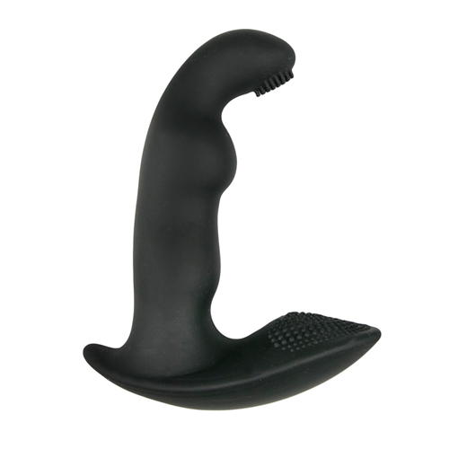 Dynamic Duke Geribbelde Prostaat Vibrator – Zwart